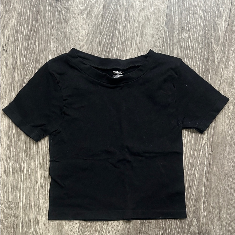 Fitted Crop Shirt